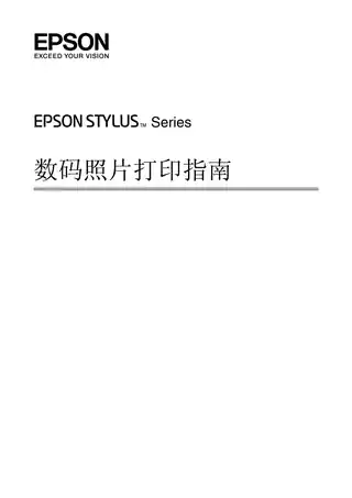 EPSON爱普生STYLUS PHOTO R2880 数码照片打印指南